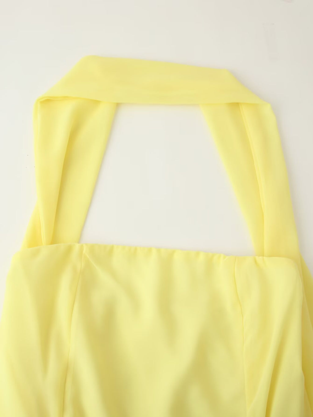 Strapless Ribbon Maxi Dress