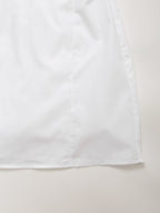 Embroidered Spaghetti-Strap Ruched A-Line Mini Dress