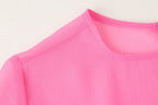 Women's Stylish Laminated Decoration Shirt