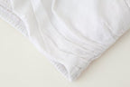 Women's Linen Blended Laminated Decoration Sleeve Shirt