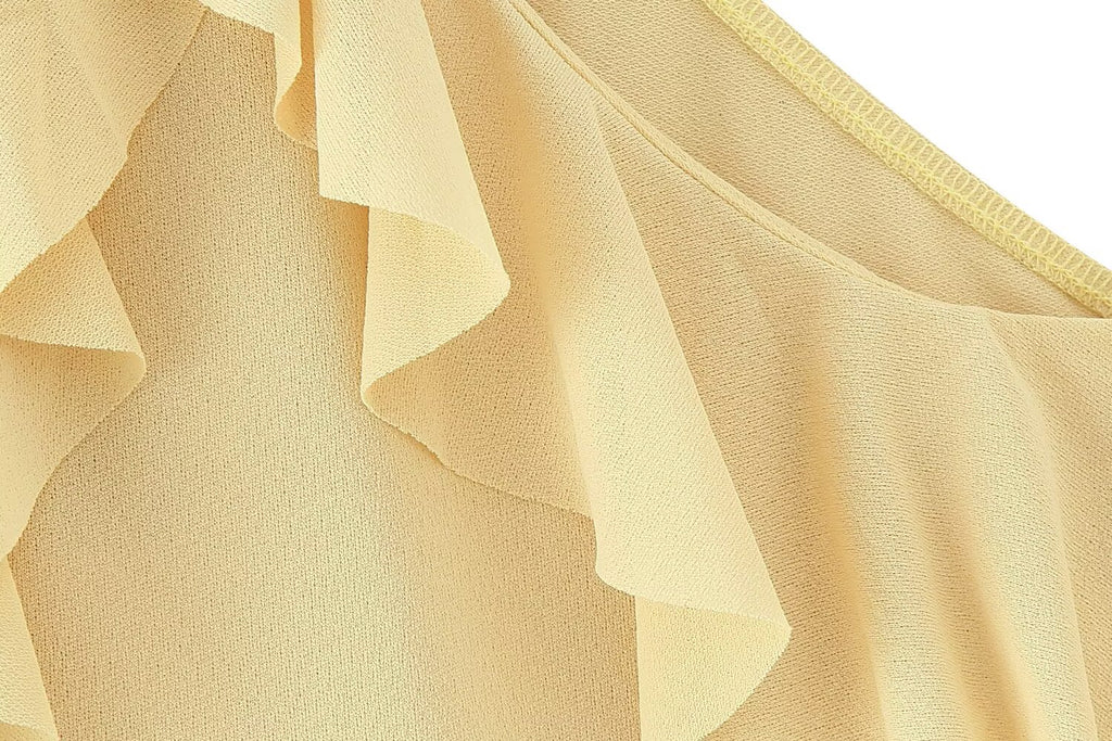 Women's French Collar Detail Halter Top