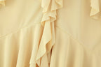 Women's French Collar Detail Halter Top
