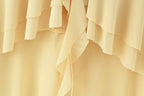 Women's French Collar Detail Halter Top