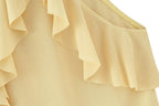 Women's French Collar Detail Halter Top