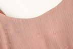 Ruched Ruffle Spaghetti-Strap A-Line Mini Dress