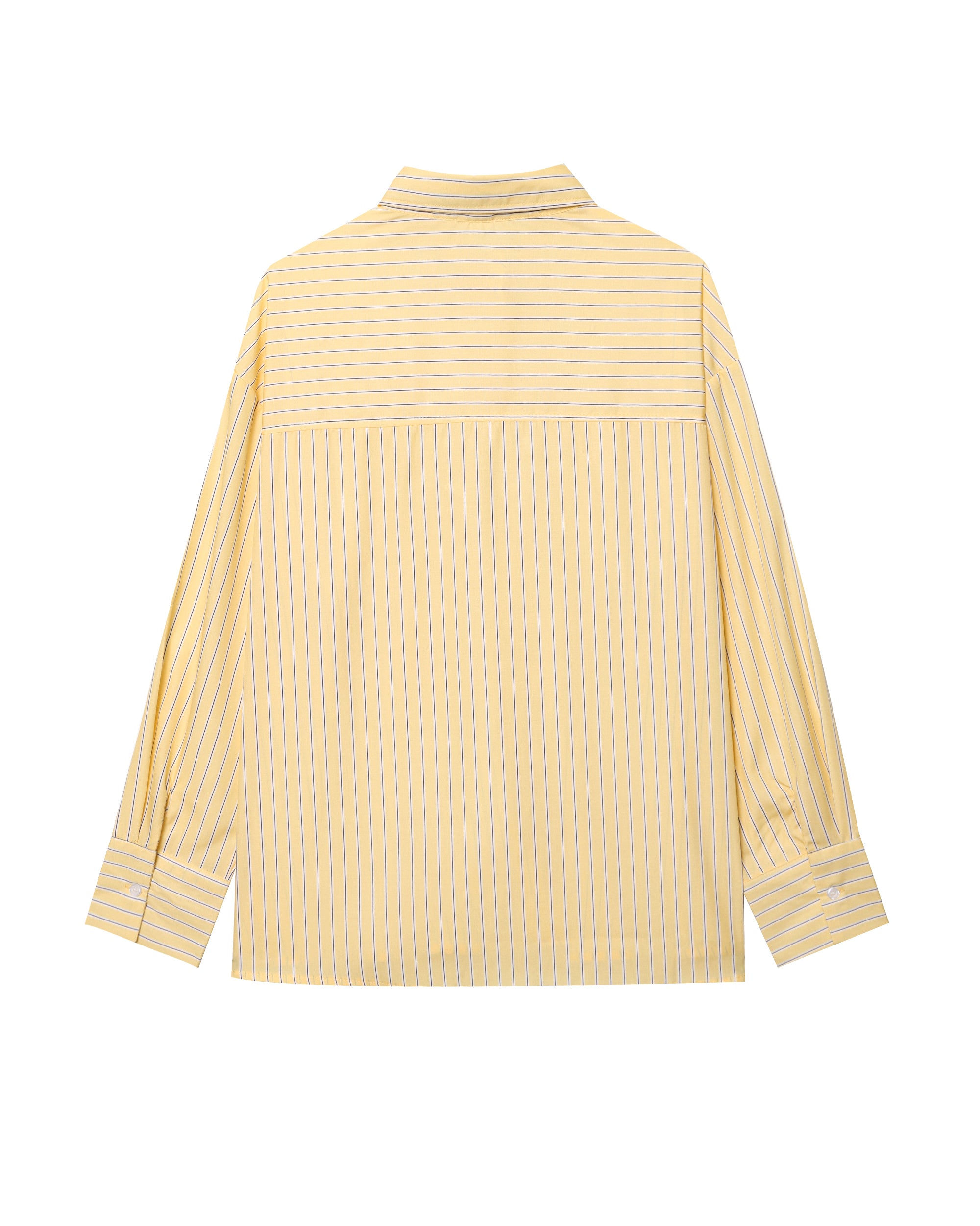Women's Striped Long Sleeve Button Shirt