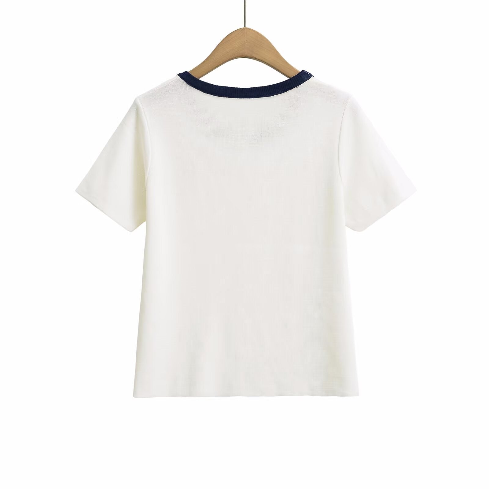 Women's Embroidered Graphic Crew Neck T-Shirt