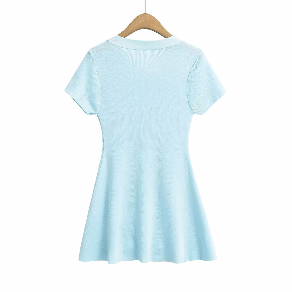 Women's Bow-Detail Crew-Neck Mini Dress