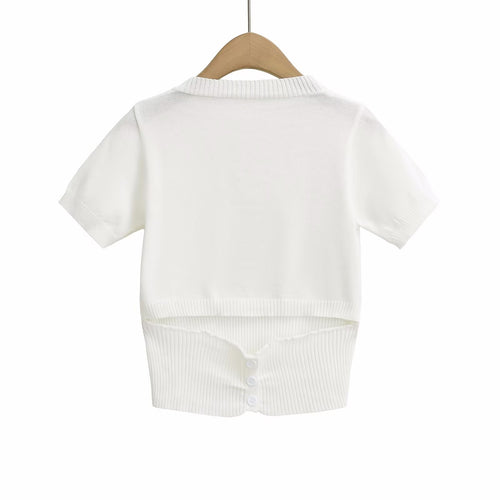 Spring round Neck Solid Color Loose Pullover Women Minority All Match Sweater