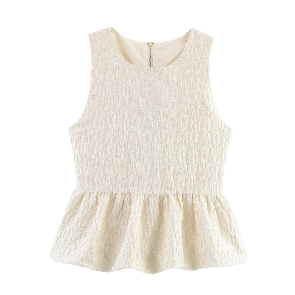 Women's Top and Skirt Two-Piece Set