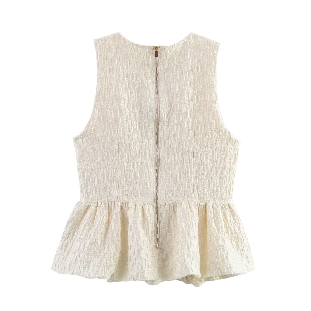 Women's Top and Skirt Two-Piece Set