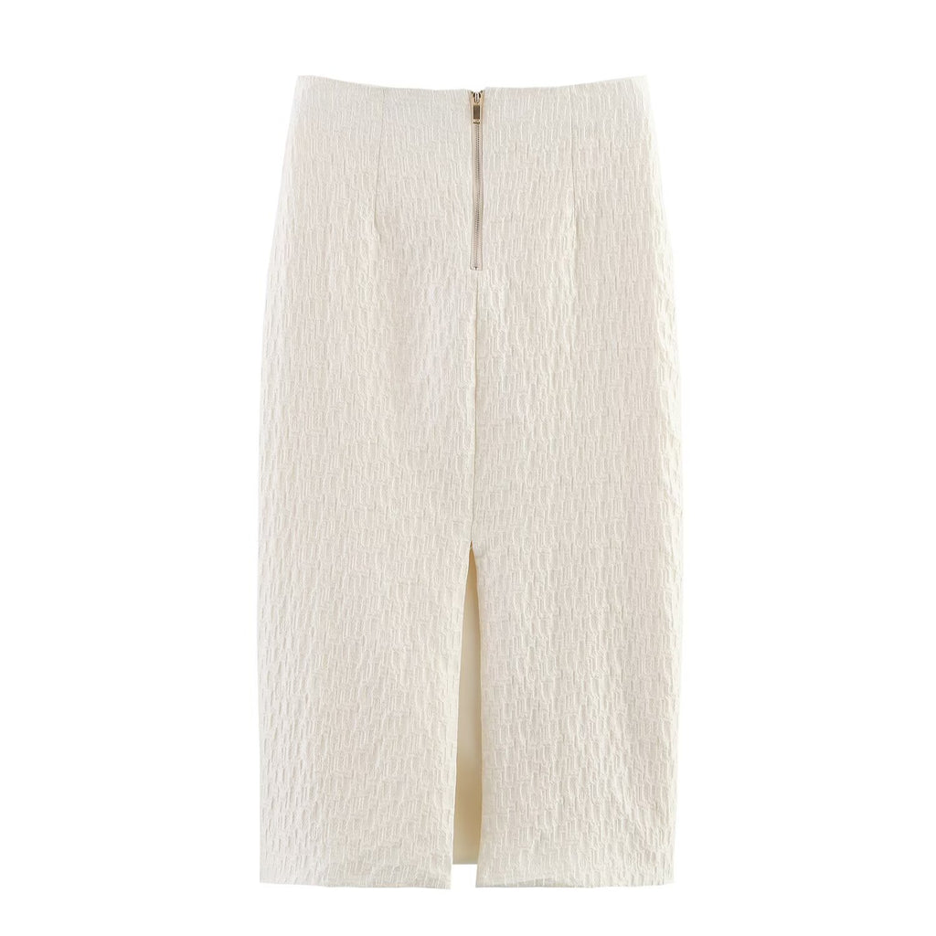 Women's Top and Skirt Two-Piece Set