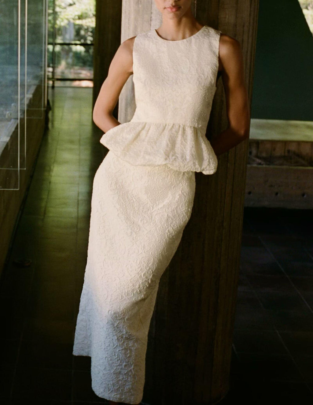 Women's Top and Skirt Two-Piece Set