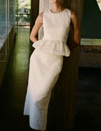 Women's Top and Skirt Two-Piece Set