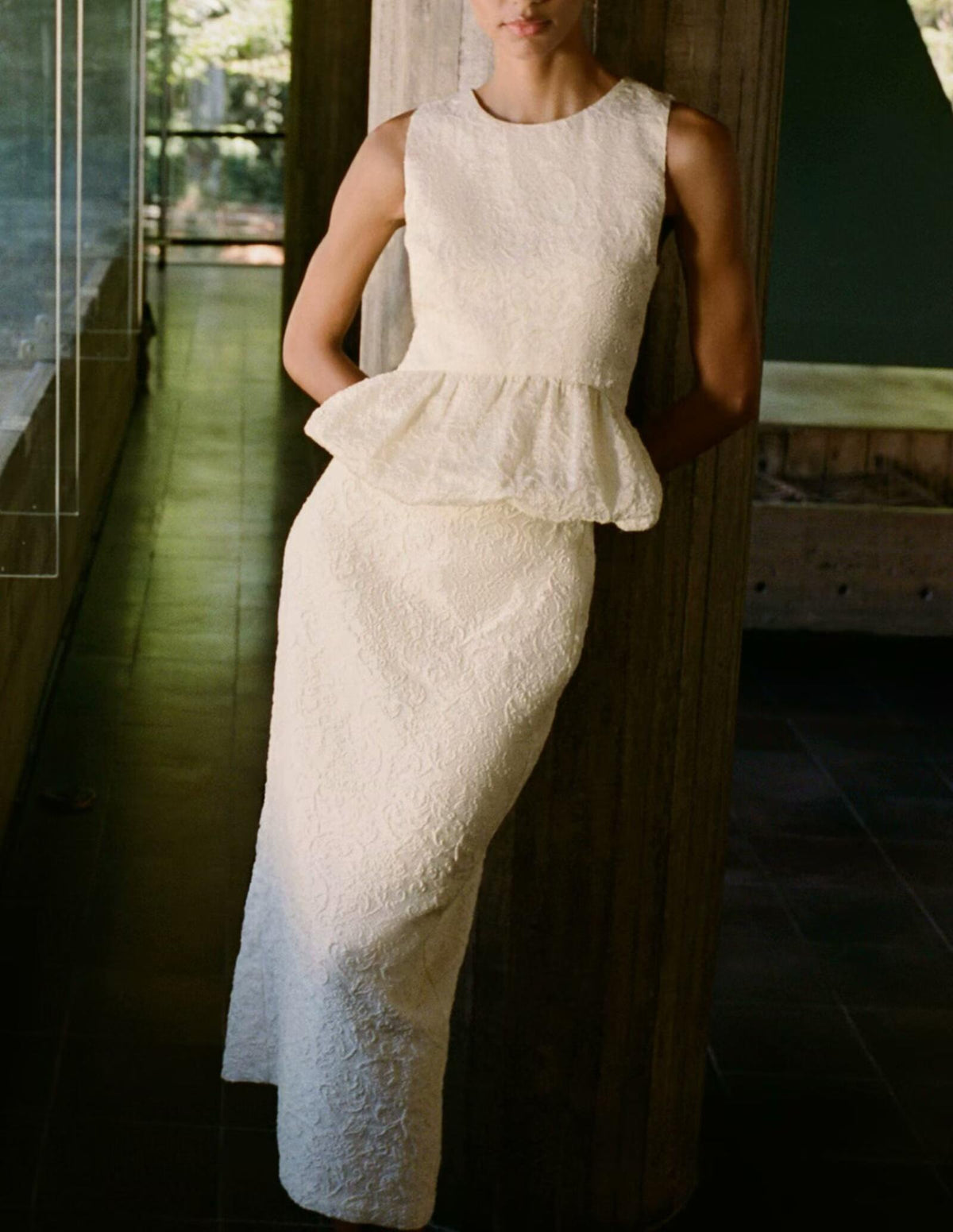 Women's Top and Skirt Two-Piece Set