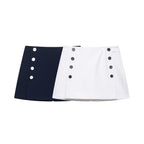 Pure Breasted Decorative Skirt