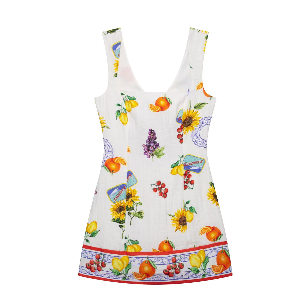 Summer Graceful V-Neck Back Series Bowknot Short Dress