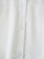 Women's Satin Scarf Detail Long Sleeve Shirt