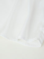 Women's Satin Scarf Detail Long Sleeve Shirt