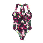 Printed Halter Neck Jumpsuit for Women