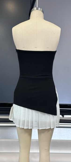 Women's Slit Mini Dress