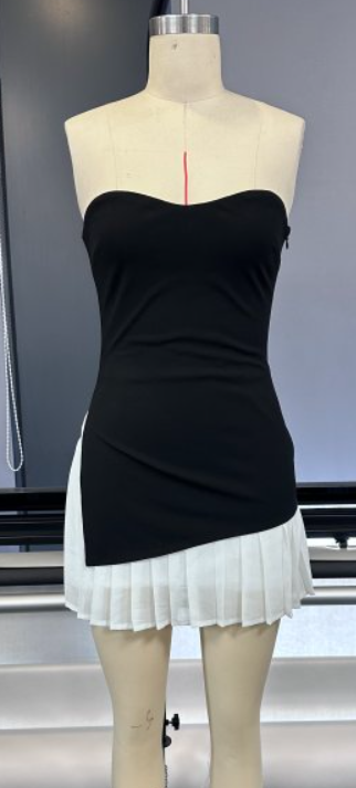 Women's Slit Mini Dress