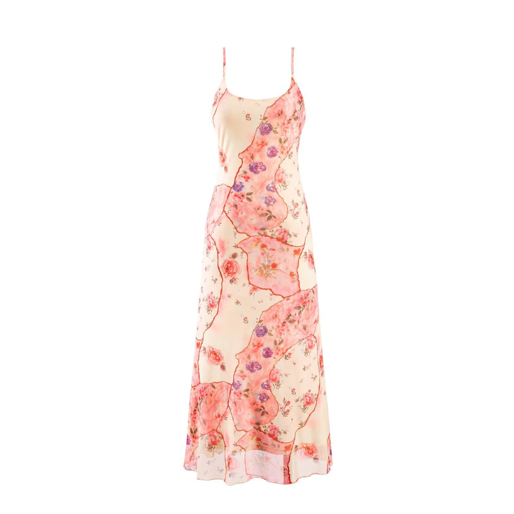 Women's Floral Lace Vacation Dress