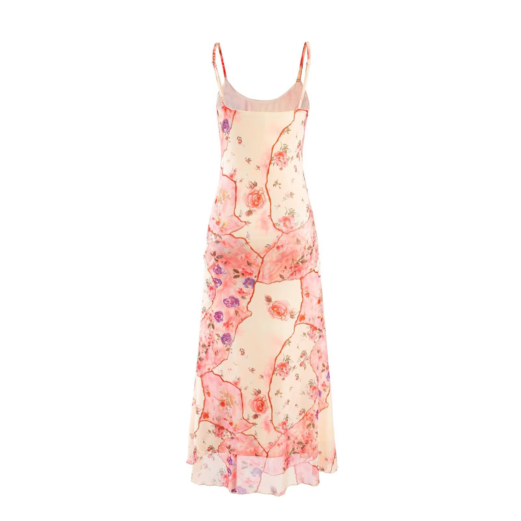 Women's Floral Lace Vacation Dress