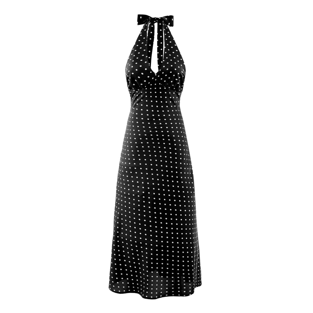 Dots on black