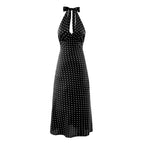 Dots on black