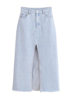 Denim skirt