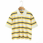 Yellow and Blue Stripes