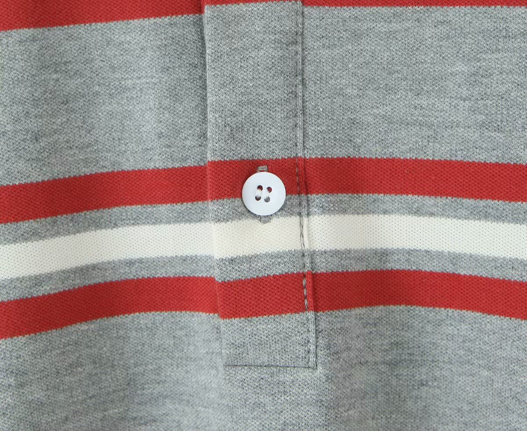 Women's Women’s Retro Striped Polo Shirt