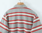Women's Women’s Retro Striped Polo Shirt