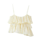 Women's Lace Trim Asymmetric Camisole