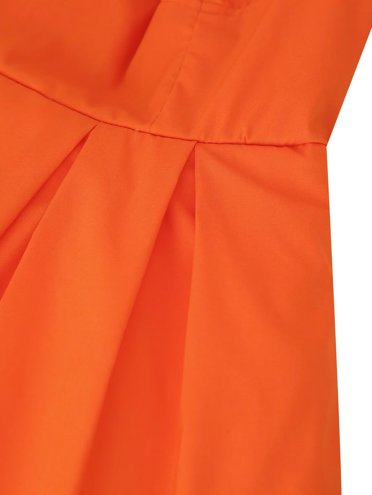 Women's Laminated Metal Decorative Waist Suspender Dress