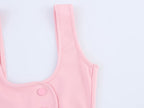 Crew-Neck Backless Cutout A-Line Mini Dress