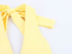 Bare Back Hanging Collar Dress
