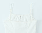 Women's Spaghetti-Strap Embroidered Ruched A-Line Mini Dress