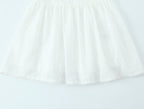 Women's Spaghetti-Strap Embroidered Ruched A-Line Mini Dress