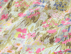 Floral Square-Neck Backless Dress