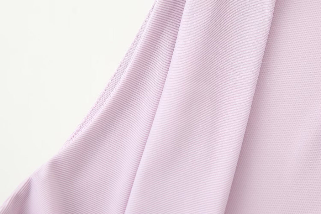 Pleated Draped Collar Sleeveless Top
