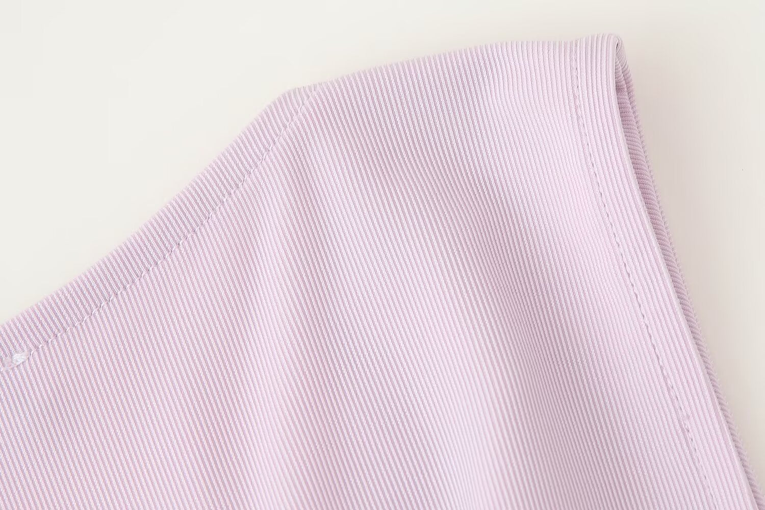 Pleated Draped Collar Sleeveless Top