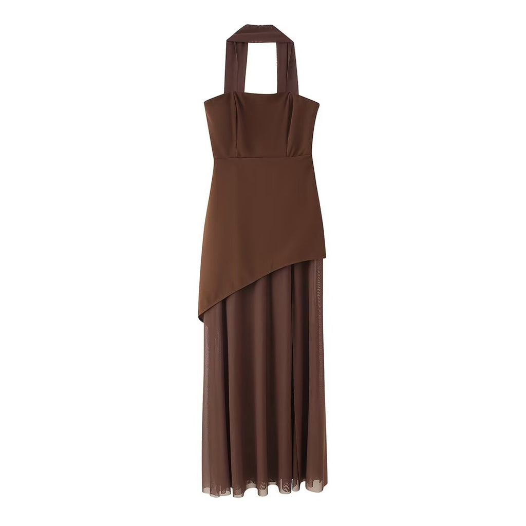 Ribbon Strapless Summer Mini Dress