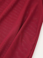 Ribbon Strapless Summer Mini Dress