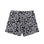 Summer Embroidered Bow Tie Culottes Skirt