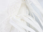Women's Embroidered Bow Detail Crew Neck Top