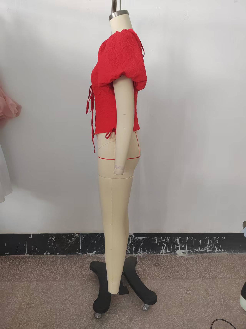 Women's Puff-Sleeve Top