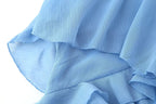 Women's Halter Ruffle Backless Dress