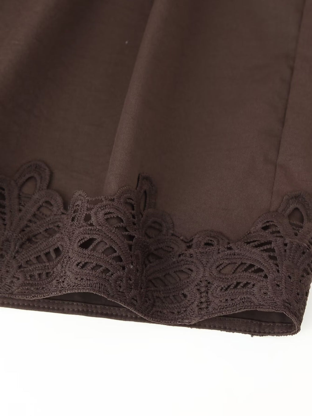 Lace Button Cutout Maxi Dress